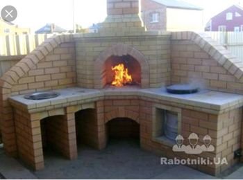 БАРБЕКЮ (мангал, варочная поверхность и раковина)