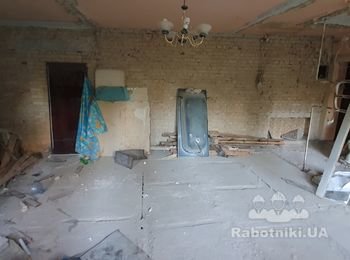 Выравнивание пола сухой смесью