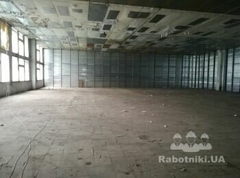 Утепление внутренних стен и обшивка потолка пром помещения 705
