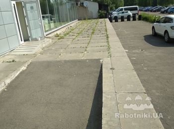 Укладка тротуарной плитки
