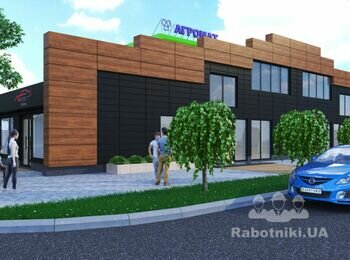 Монтаж вентилируемого фасада 300м2