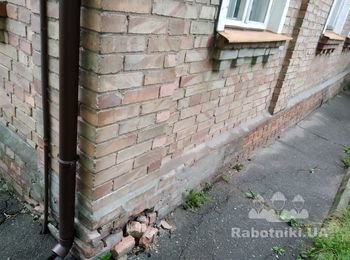 Тротуарная плитка+реставрация цоколя