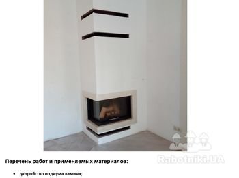 Устройство камина с воздушным отоплением