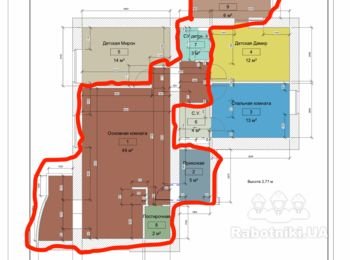 Укладка плитки 60*60 на пол квартира 65 кв.м