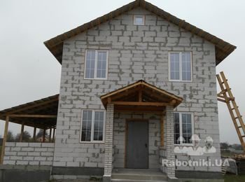 Якісне утеплення фасаду приватного будинку с.Зазим"я