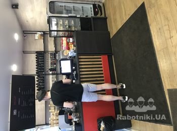 Барна стійка в кавярню
