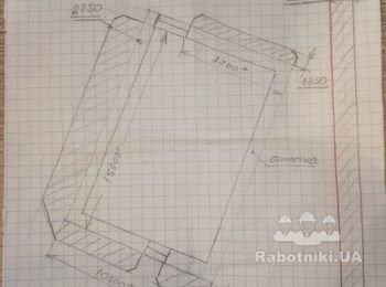 Установка бордюра 75 м.п., (земляные работы выполнены)