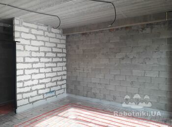 Ручная Штукатурка стен 3000 м2 в