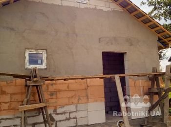 Штукатурка стен 40 кв.м