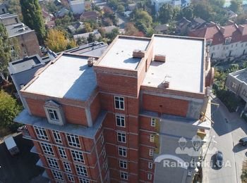 Кровля , устройство фланцевой кровли