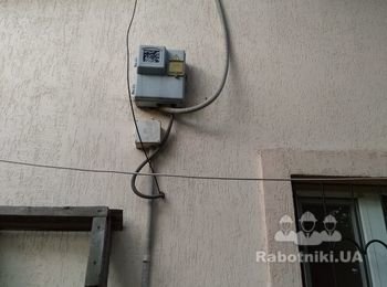 Перенос счетчика на электроэнергию на фасад дома или столб