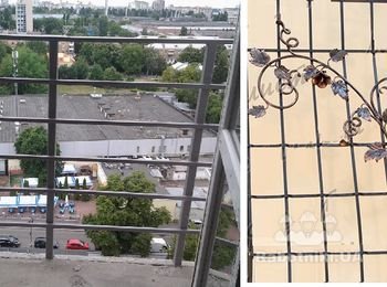Изготовление кованных элементов для декорирования балкона
