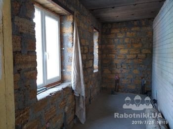 Штукатурка стен из ракушняка
