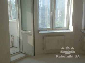 Оздоблювальні роботи. Ламінат, шпалери, фарбування стелі