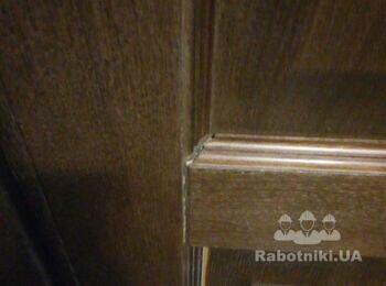 Реставрация деревяной двери