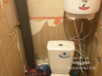 Замена части стояка гарячей воды и замена разводки по квартире