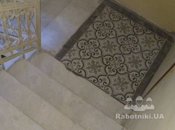 Выложить плитку 1.4х1.6 (маленький объем)