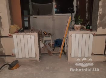 Установка и подключение радиаторов отопления