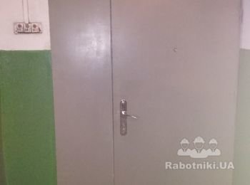 Металлическая дверь в тамбур