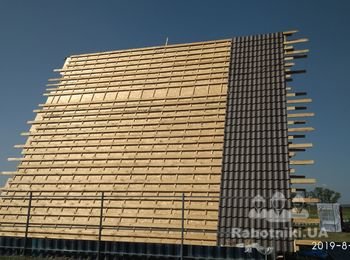 Кровля металлочерепица 236 м2