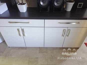 Сделать тумбу и полки