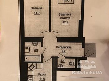Комплексный качественный ремонт 2-х комнатной квартиры