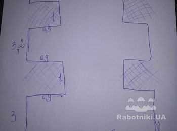 Постилка OSB на пол 87 квадратов, центр Харькова