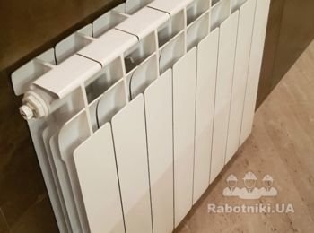 Пофарбувати батарею у коричневий металік