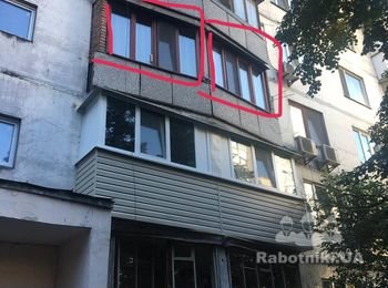 Наружное утепление лоджии