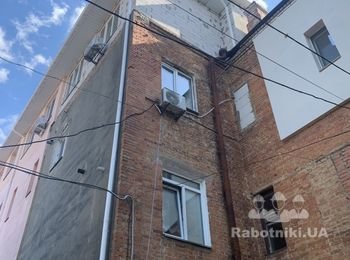 Утепление квартиры 3,4 этаж с лесов