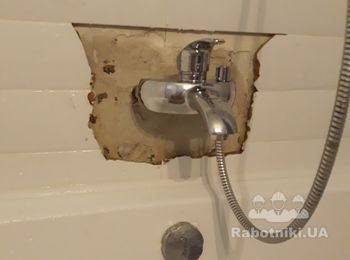 Заменить часть плитки в ванной