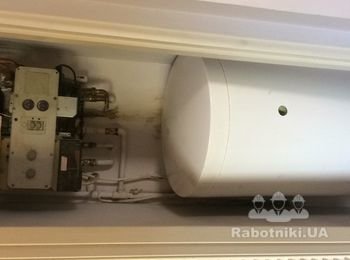 Устранить течь в газовом двухконтурном котле
