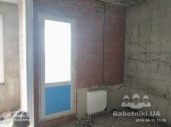 Демонтаж балконной стены, утеплителя с на балконе, решетки.