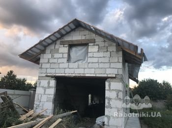 11/6 господарська будівля під ключ коробка криша вже є