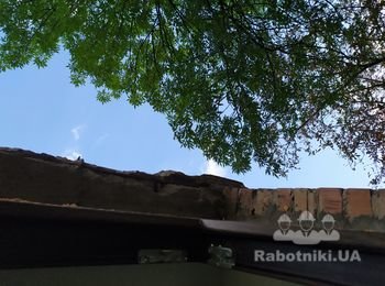 Ремонт наружных перемычек над окнами