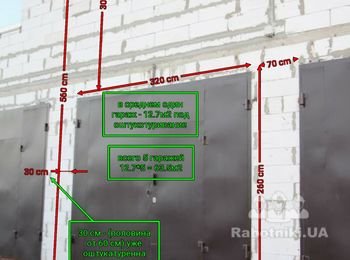 Оштукатуривание фасада гаража из газобетона без утепления