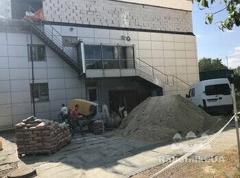 Поднятие 100 мешков штукатурной смеси на 3 э