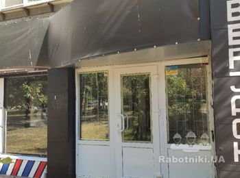 Кровля козырька и тамбура + водосток в офисном здании
