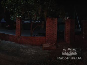 Барашек на забор из кирпича