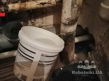 Замена труб стояка горячей воды