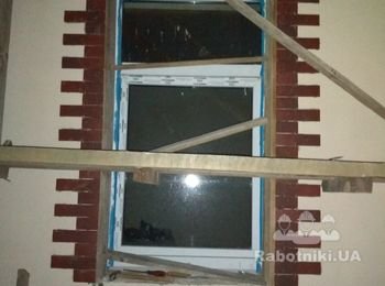 Наружная отделка частного дома.