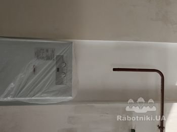 Подключить газовый котел и радиаторы