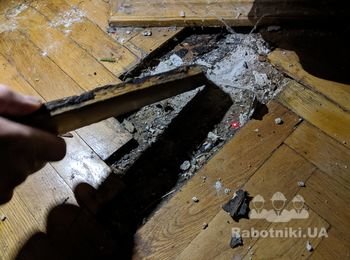Реставрация старого паркета