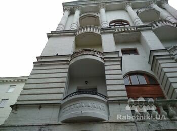 Реставрация кирпичного балкона.