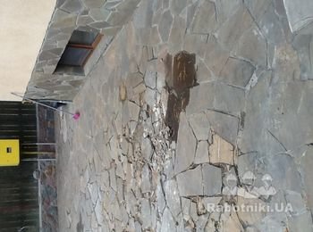 Устройство площадки з бруківки