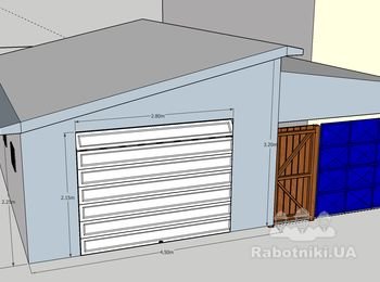 Построить гараж из газоблока под ключ