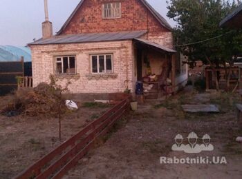 Пескоструй старого кирпичного дома - Крюковщина