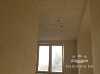 Подготовка потолка и стен под покраску+ малярные роботы