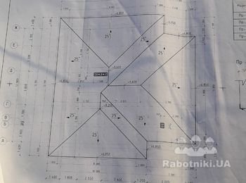 Кровля, битумная черепица, подшивка, водосток, пол с утеплением