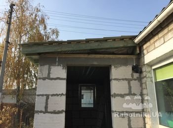 Стяжка пола по маякам, штукатурка, маленький объем